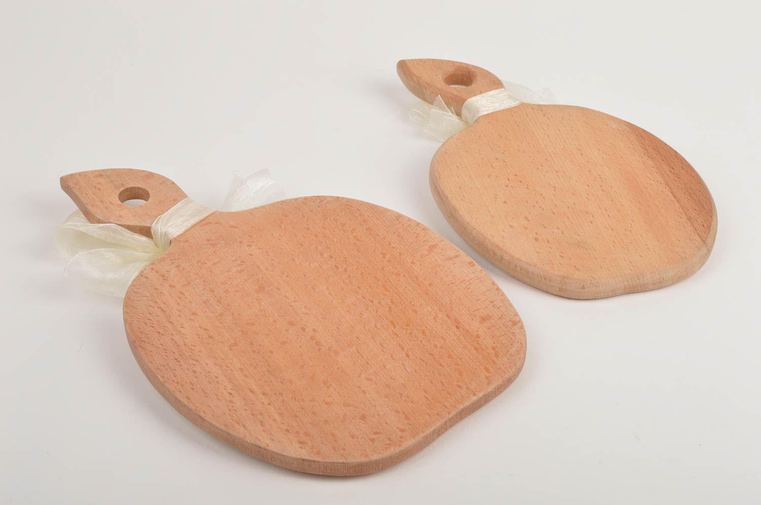 Разделочные доски ручной работы деревянные доски кухонные аксессуары набор 2 шт фото 5