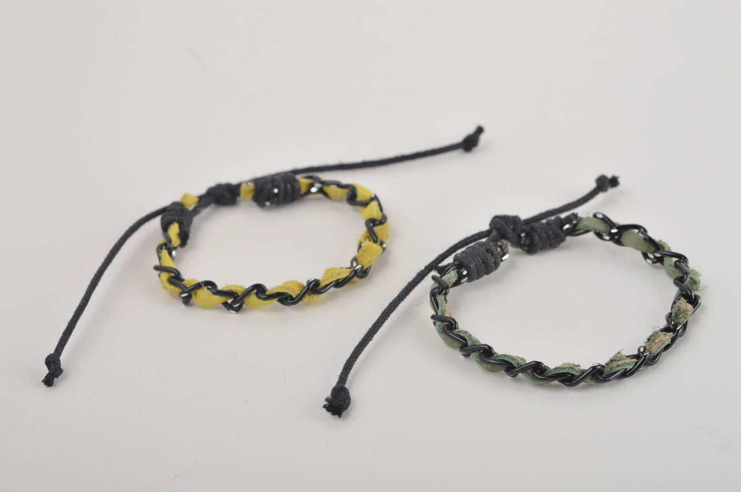 Handmade Leder Armbänder Designer Schmuck Accessoires für Frauen Schmuck Set foto 3