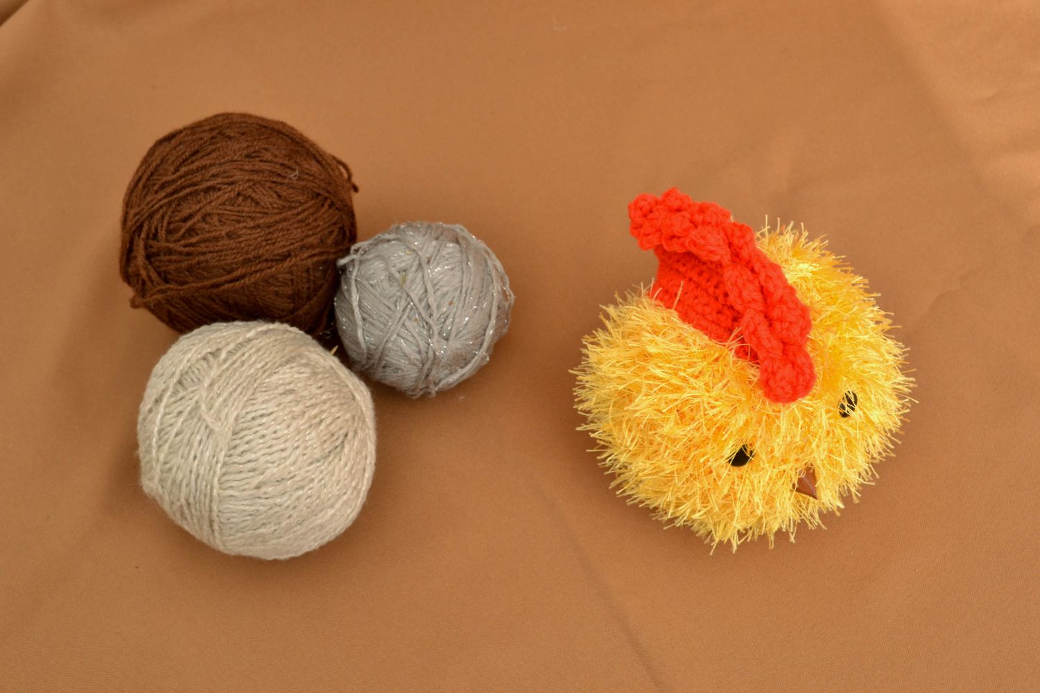 Handmade crochet toy Chicken photo 5