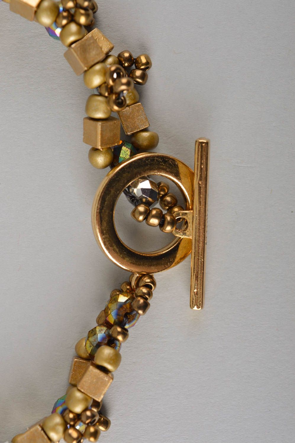 Стильная бижутерия ручной работы модный браслет золотистый женский браслет фото 5