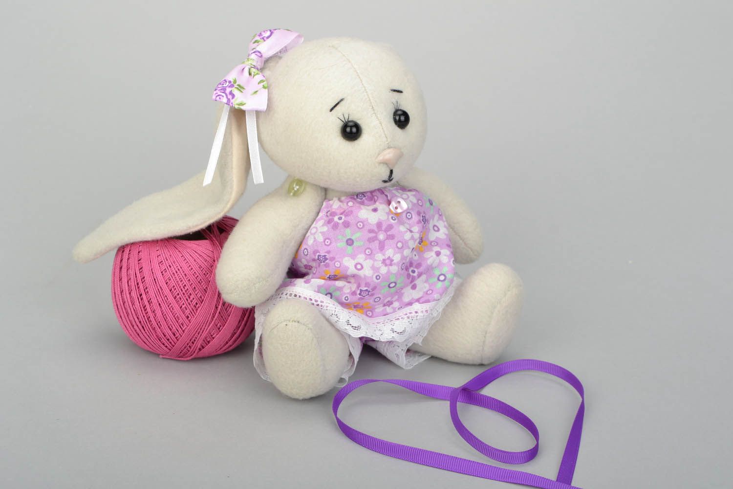 Soft toy Rabbit Forget-Me-Not photo 1