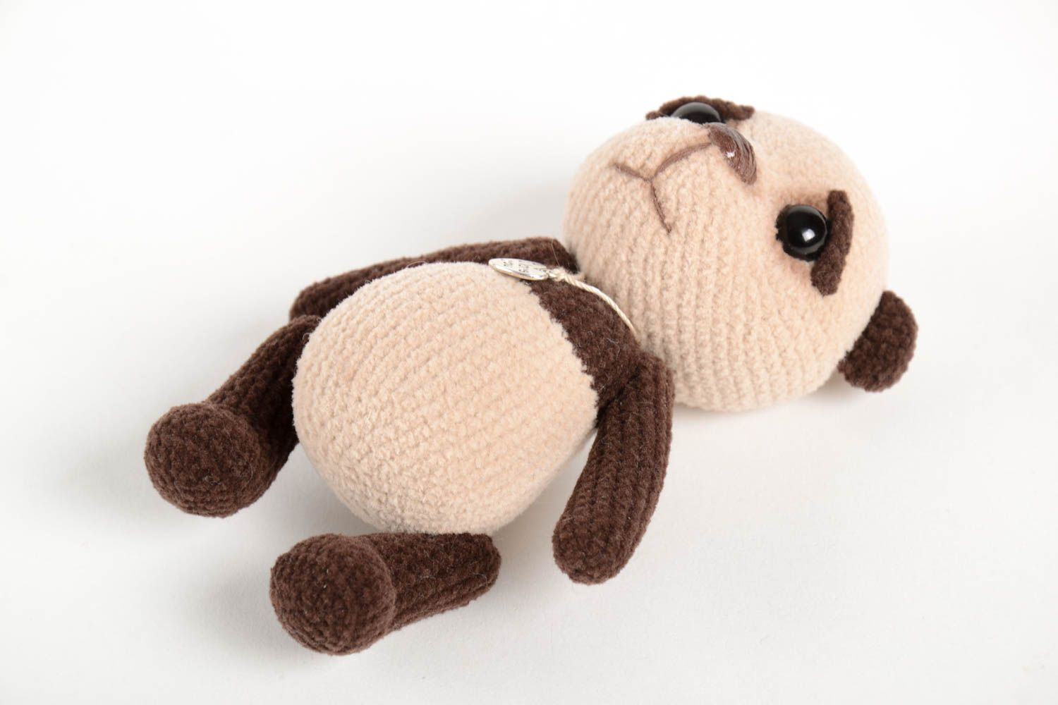 Designer soft toy handmade crocheted stuffed toys hand-crocheted toys for kids photo 3