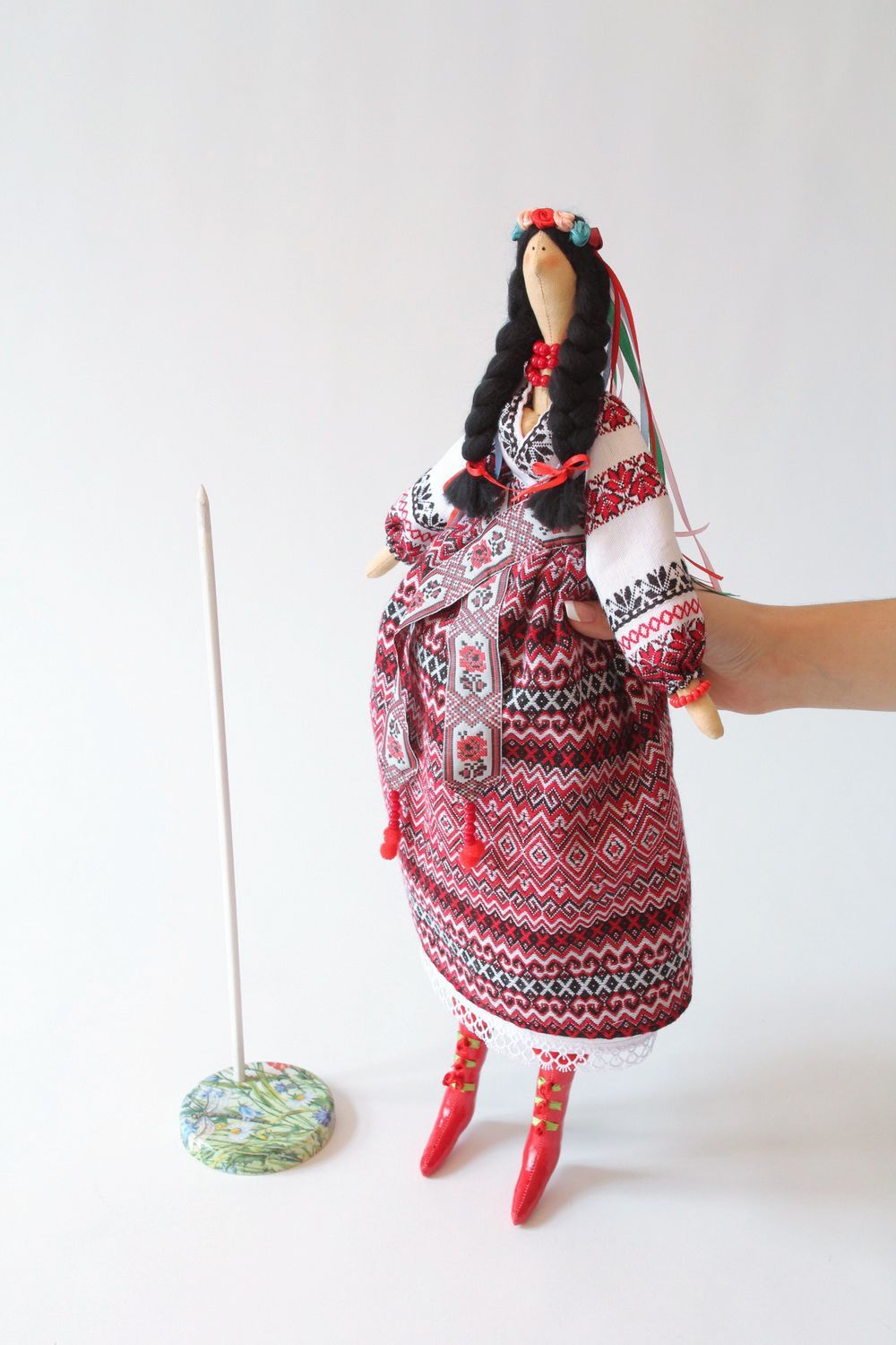 Muñeca de peluche de interior Ucraniana foto 4