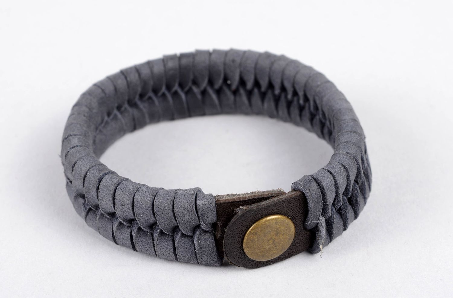 Leather bracelet designer accessories bracelets for women handmade jewelry photo 3