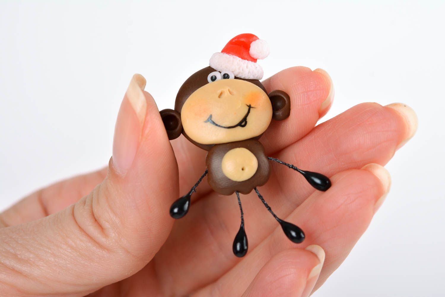 Magnete fatto a mano calamita sul frigorifero regalo a forma di scimmia
 foto 2