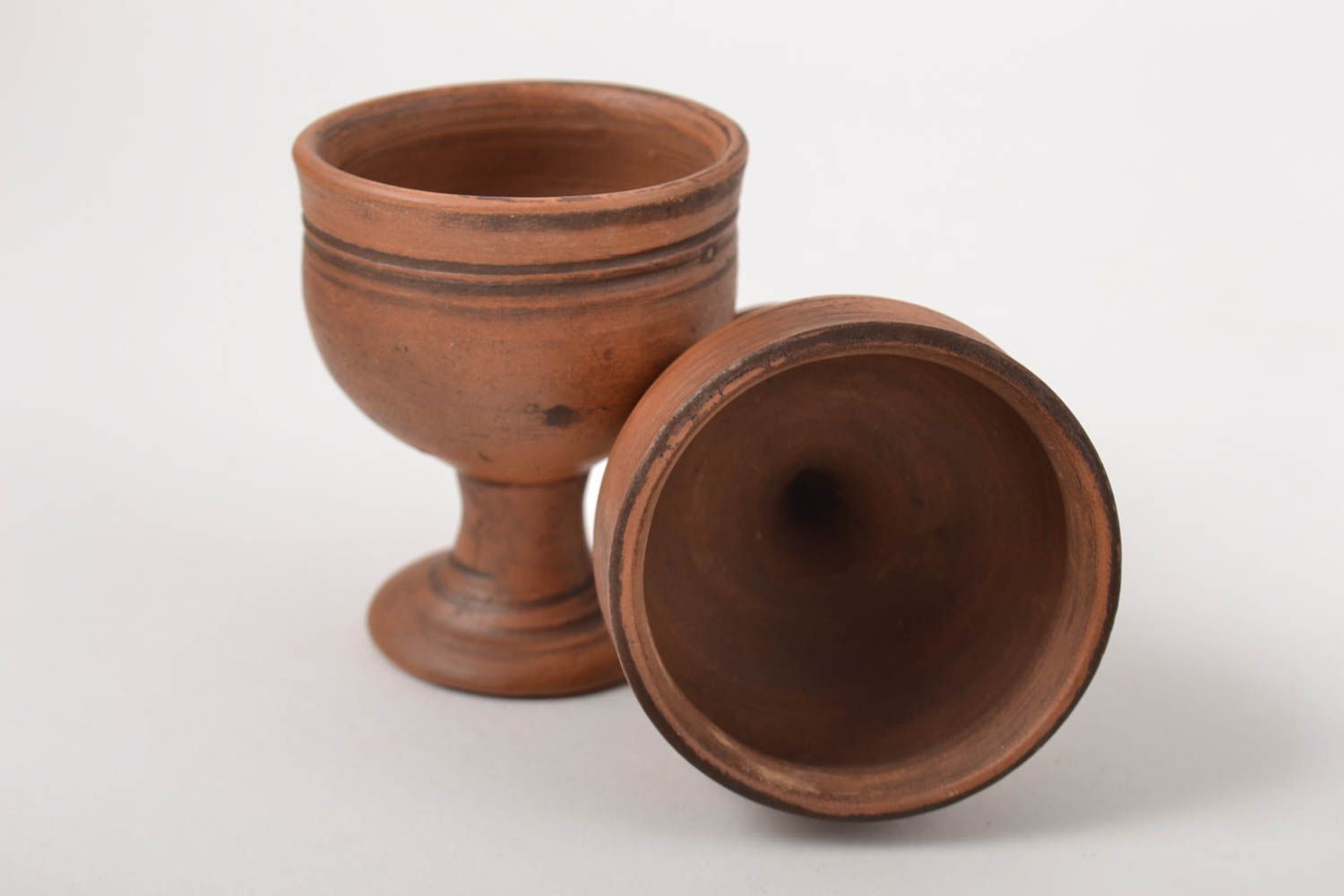 Vasos de chupito cerámicos artesanales vajilla moderna regalo original  foto 2