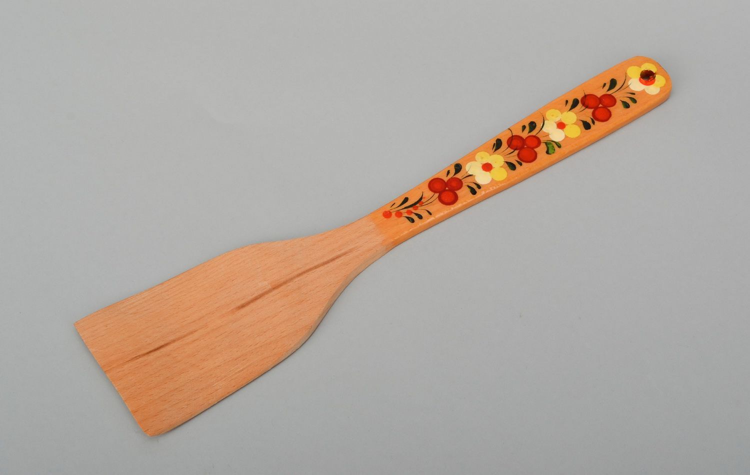 Wooden table spatula photo 1