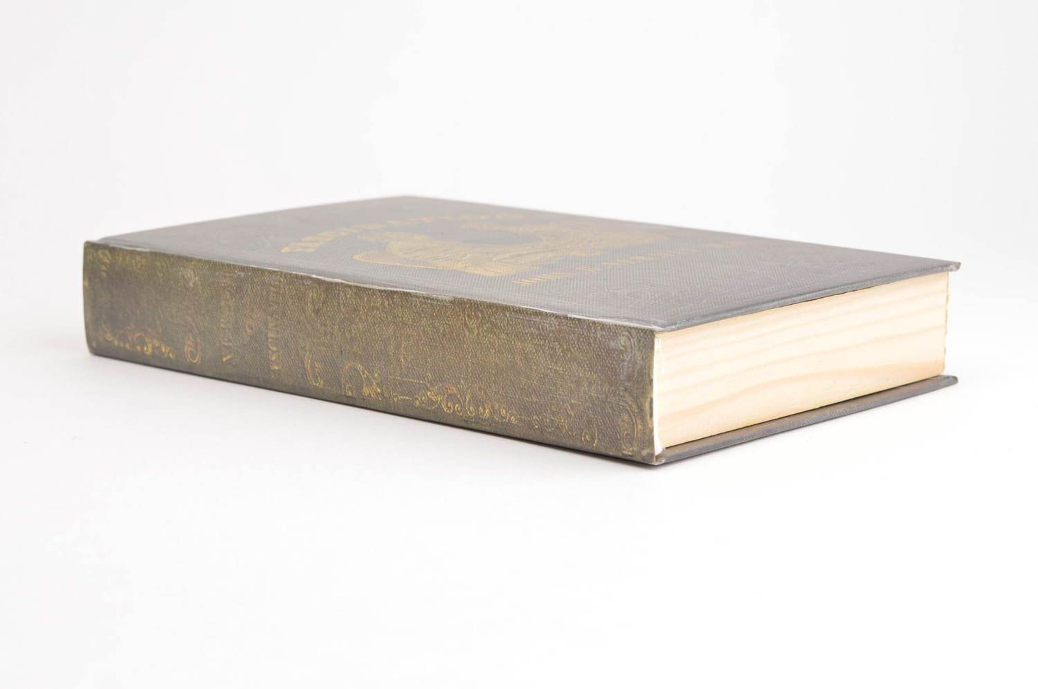 Handmade box unique gift decorative items carved handmade present wooden items  photo 4