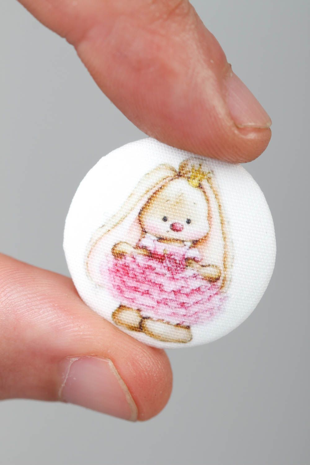 Handmade fittings for sewing unusual beautiful button plastic cute button photo 5