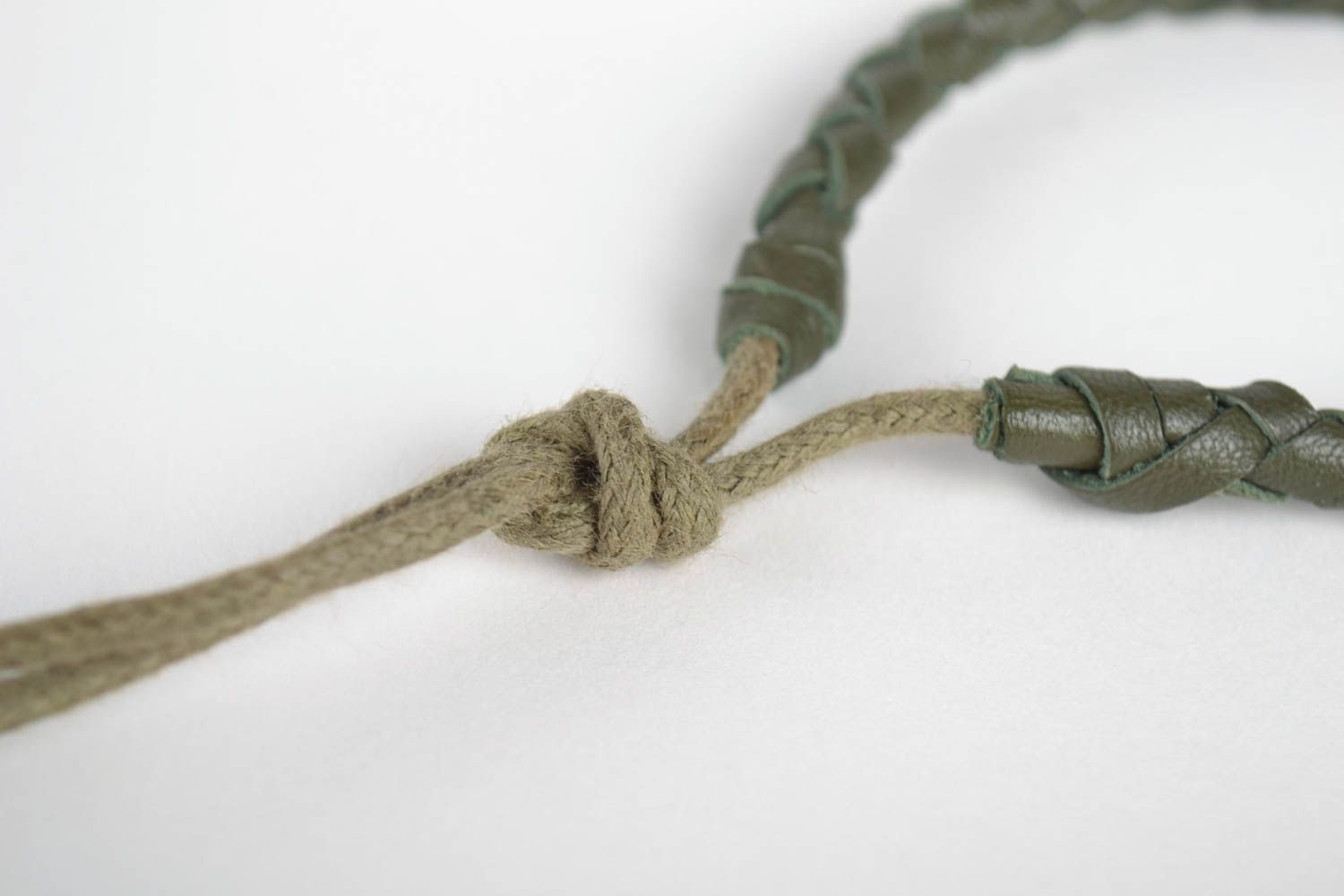 Handmade Leder Armband Designer Schmuck Accessoires für Frauen enge grün foto 2