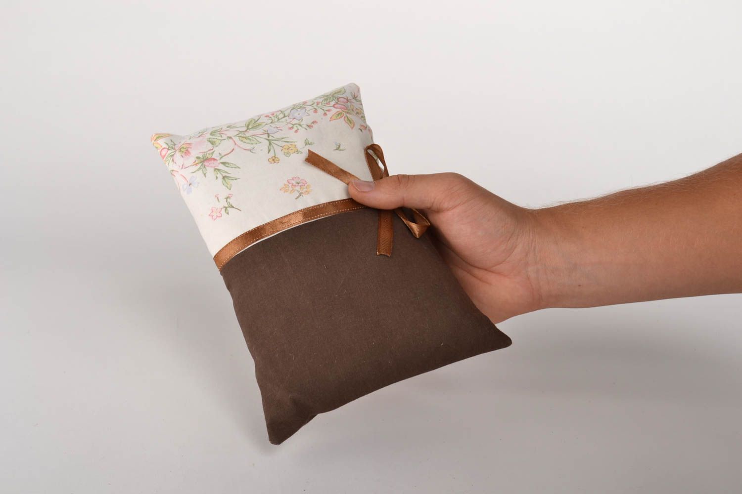 Декор для дома ручной работы ароматическое саше декоративная подушка с ароматом фото 5