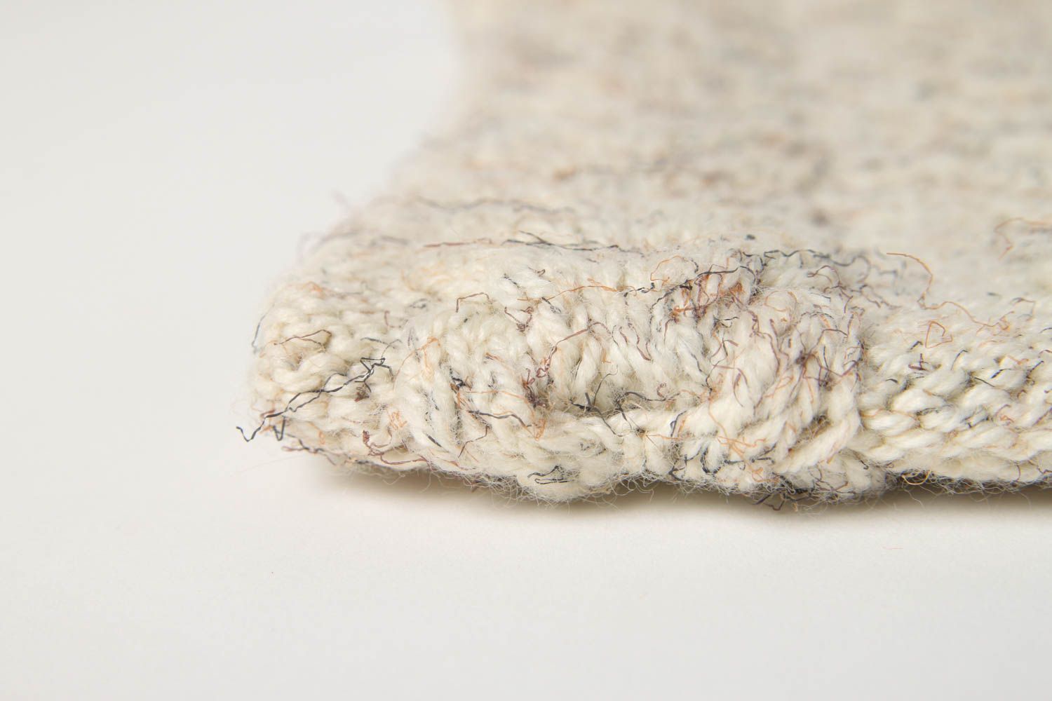 Knitted pillowcase woolen home decor handmade cushion case designer gift for her photo 5