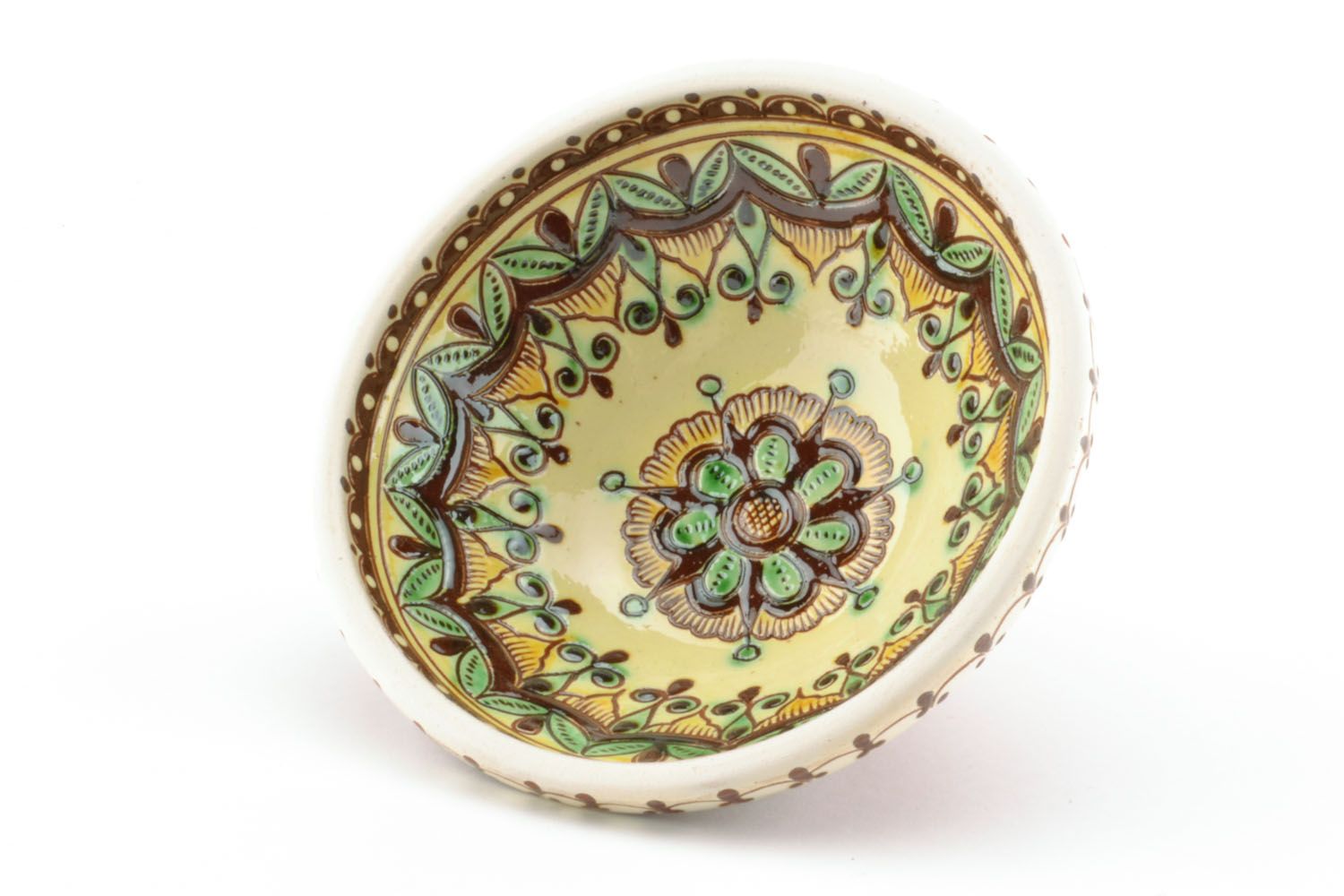 Beautiful decorative bowl photo 2