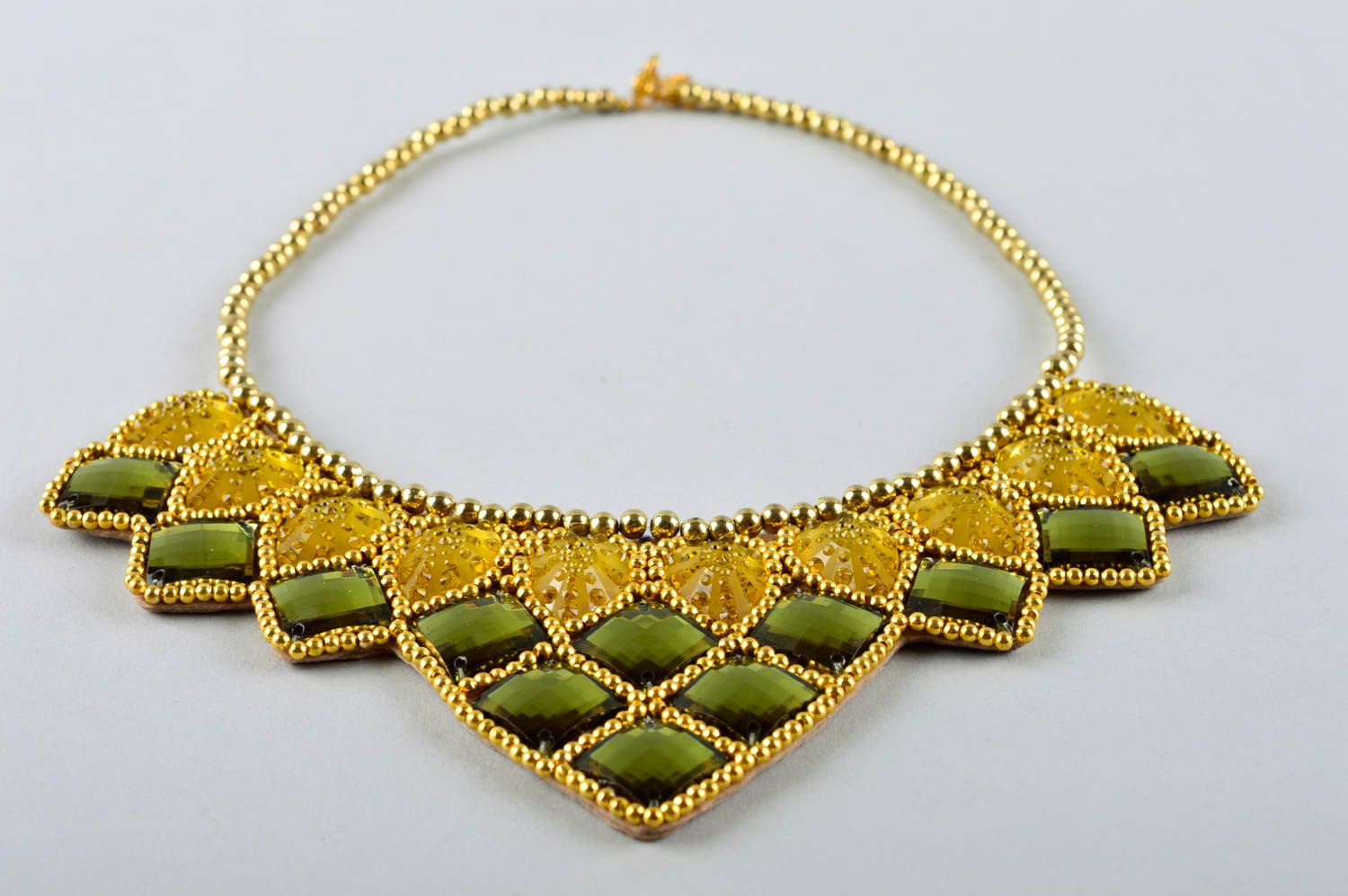 Handmade necklace designer accessory gift ideas elite jewelry bead necklace photo 3