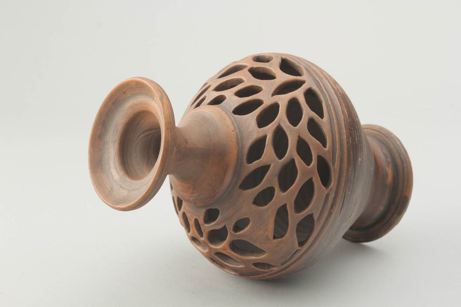 Vase en céramique décoratif fait main photo 4