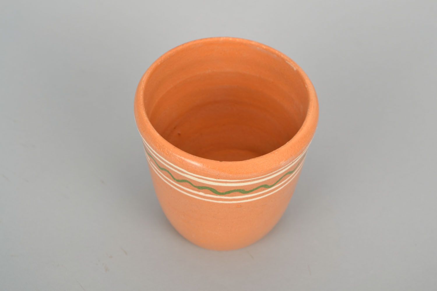 Large ceramic salt pot photo 4
