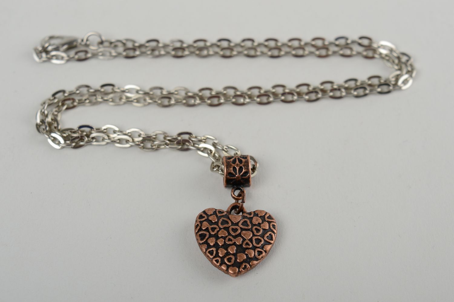 Metal pendant handmade metal jewelry metal accessories designer pendant for girl photo 2