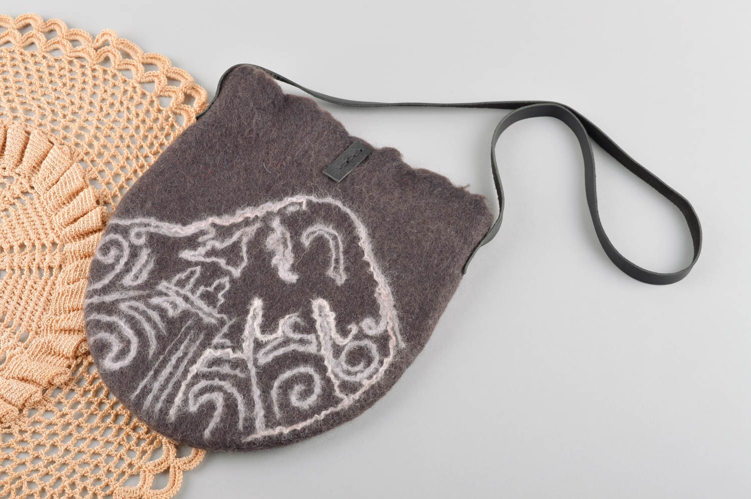 Handmade Damen Accessoire bunte Stofftasche Geschenk für Frauen mit Muster foto 1