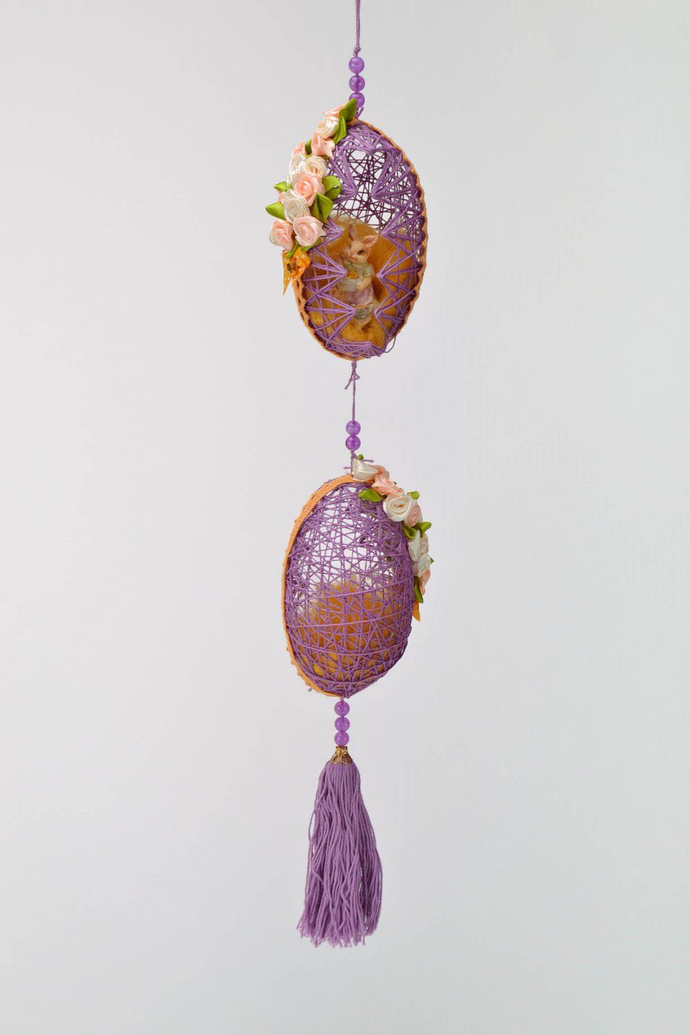 Suspension décorative artisanale pour Pâques faite main
 photo 2