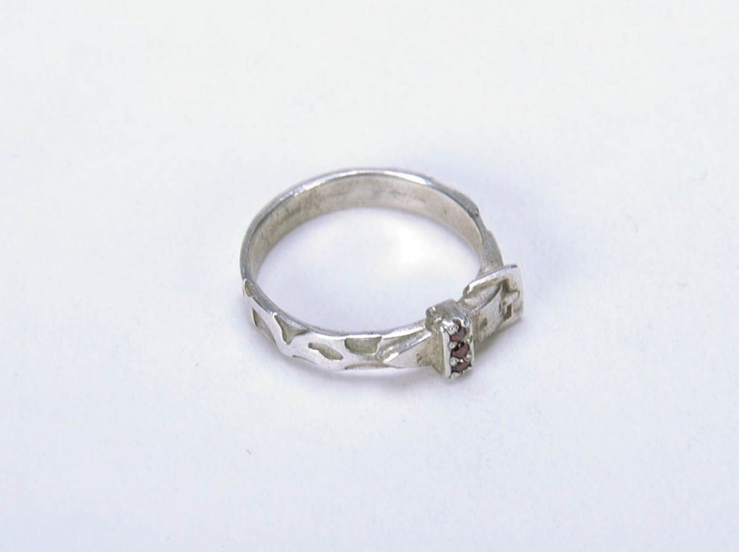 Silber Ring Gürtel foto 4