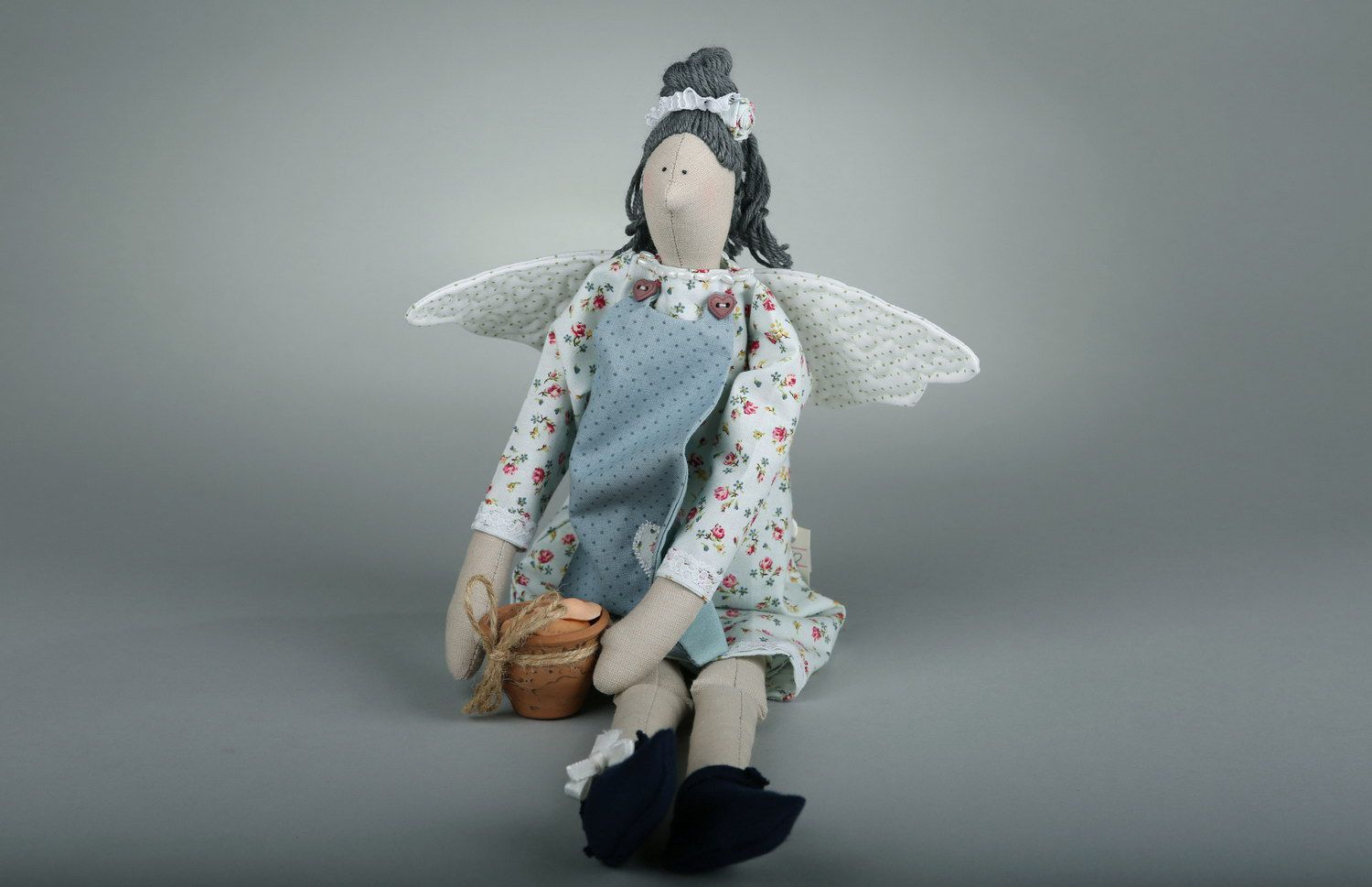 Puppe aus Stoff Engel der heimischen Behaglichkeit foto 4