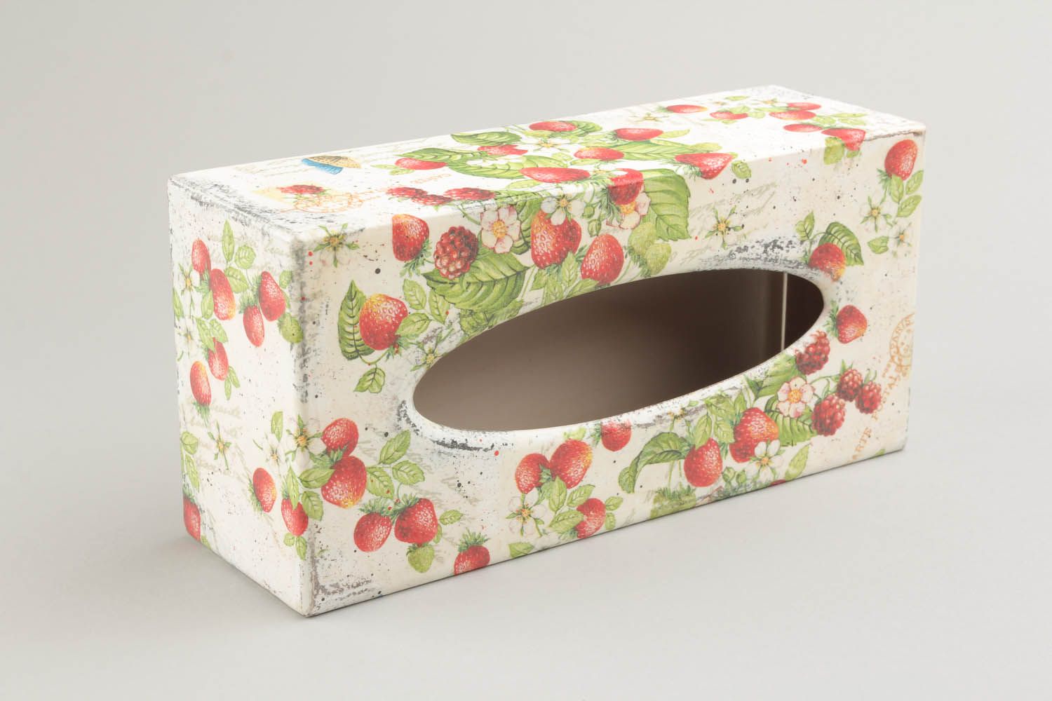 Decorative tissue box photo 3