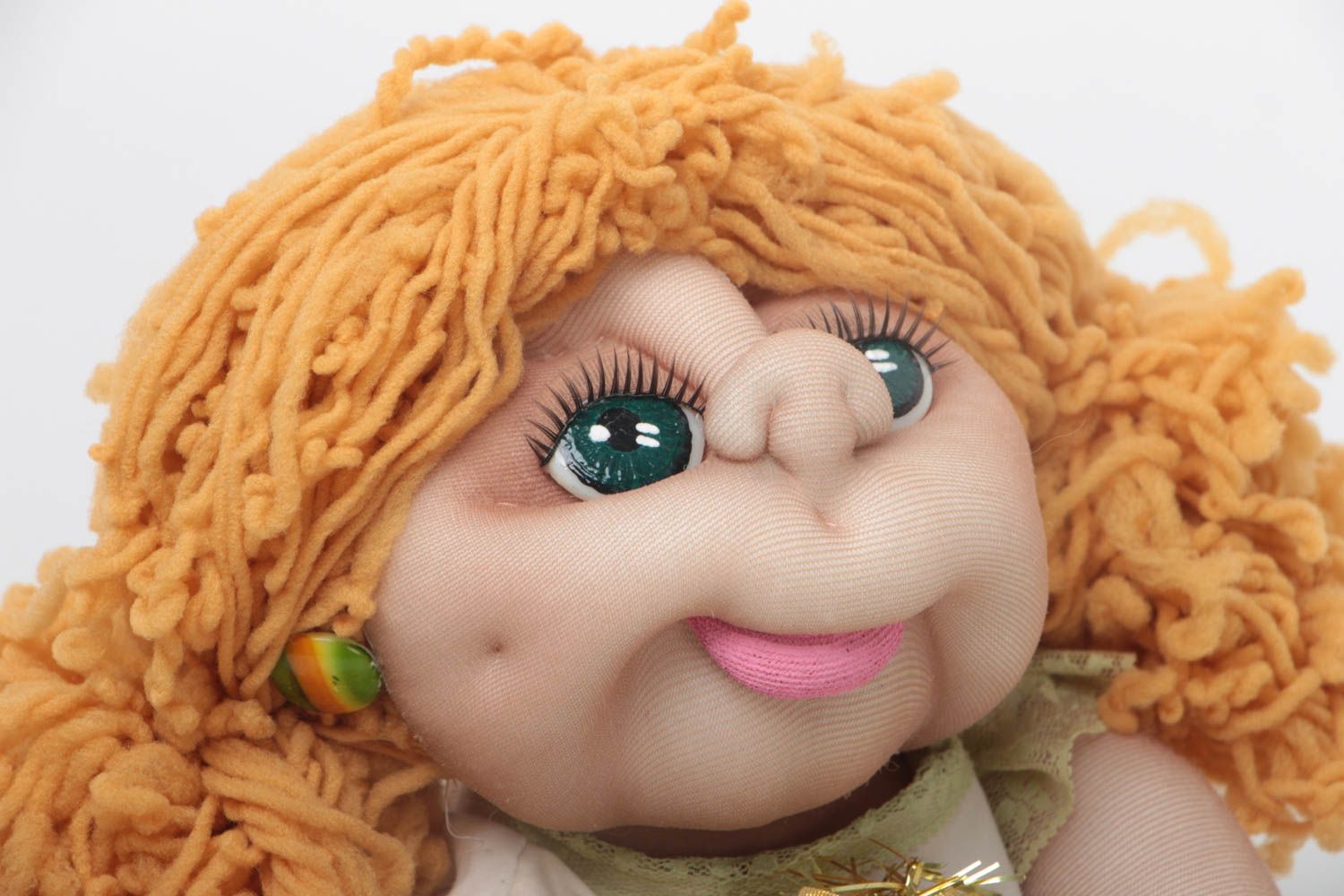 Muñeco hecho a mano de caprón juguete original regalo para niños y niñas foto 3