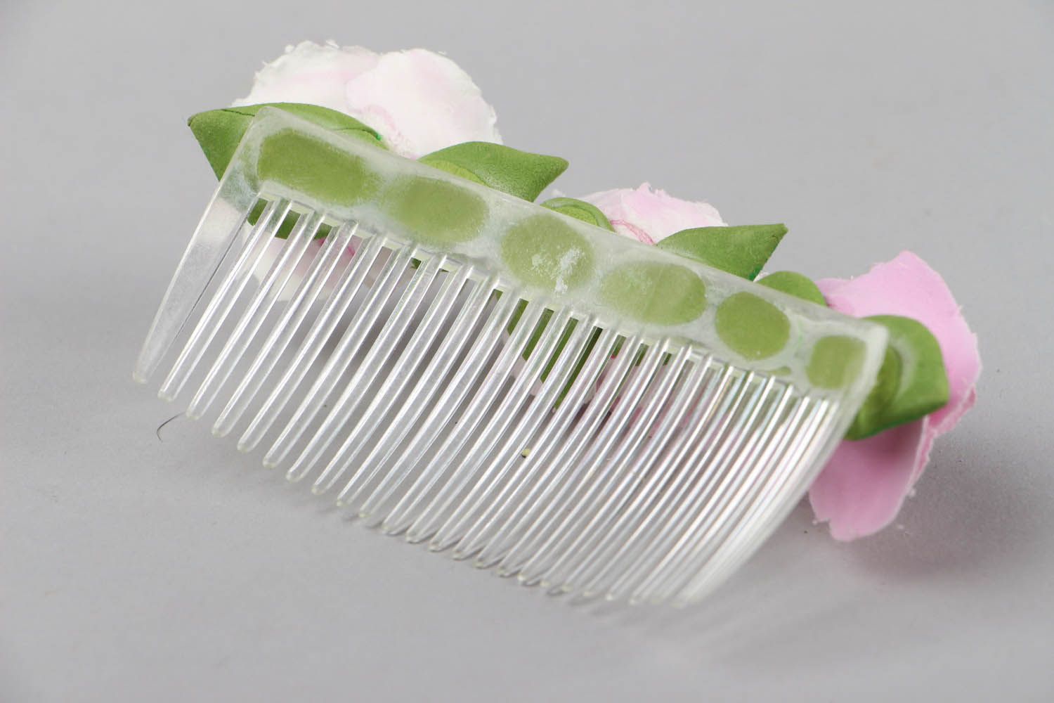 Comb with roses photo 3