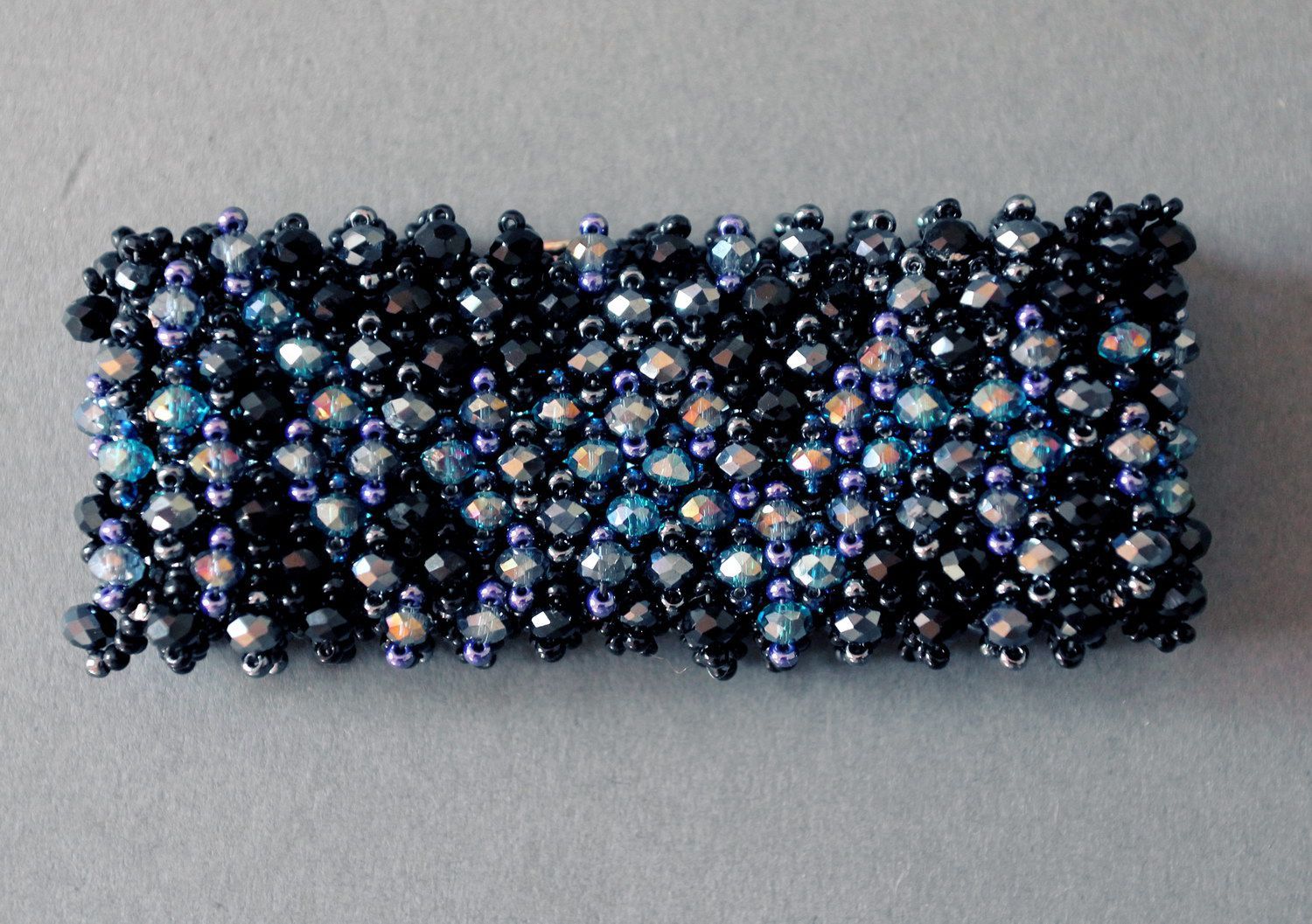 Bracelet made of Czech beads and glass, Swarovski stones Tales of Scheherazade photo 2