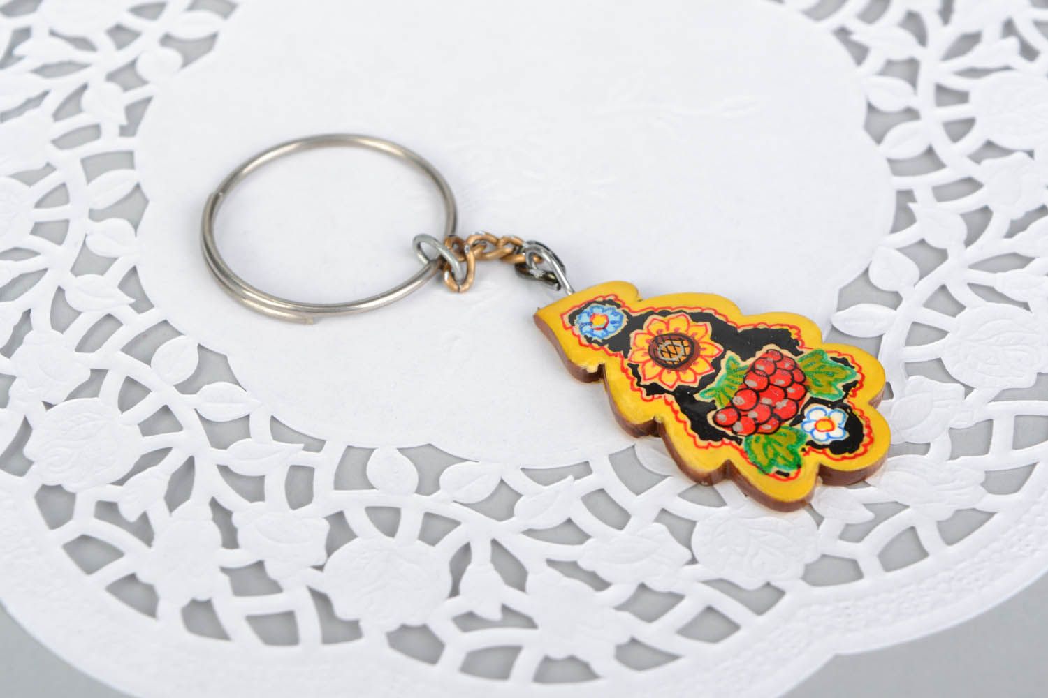 Key chain with painting photo 1