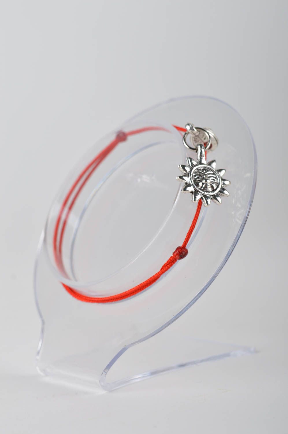 Beautiful handmade thin bracelet textile wrist bracelet string bracelet designs photo 5