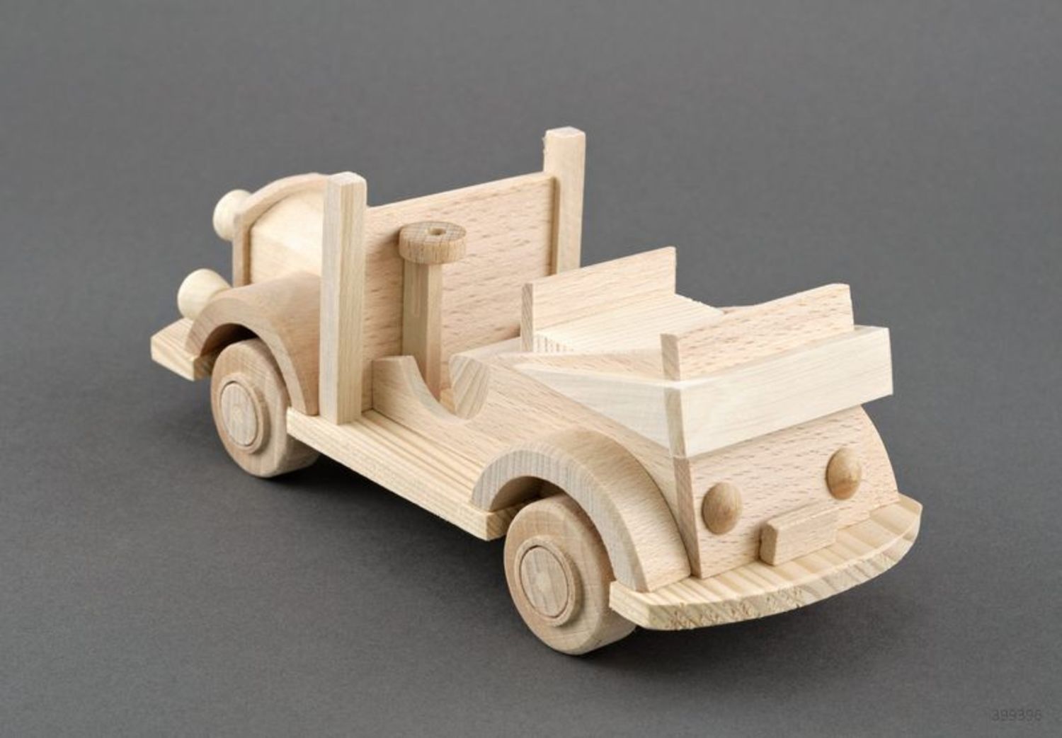 Cabriolet giocattolo fatto a mano Giocattolo di legno Semilavorato da decorare
 foto 5