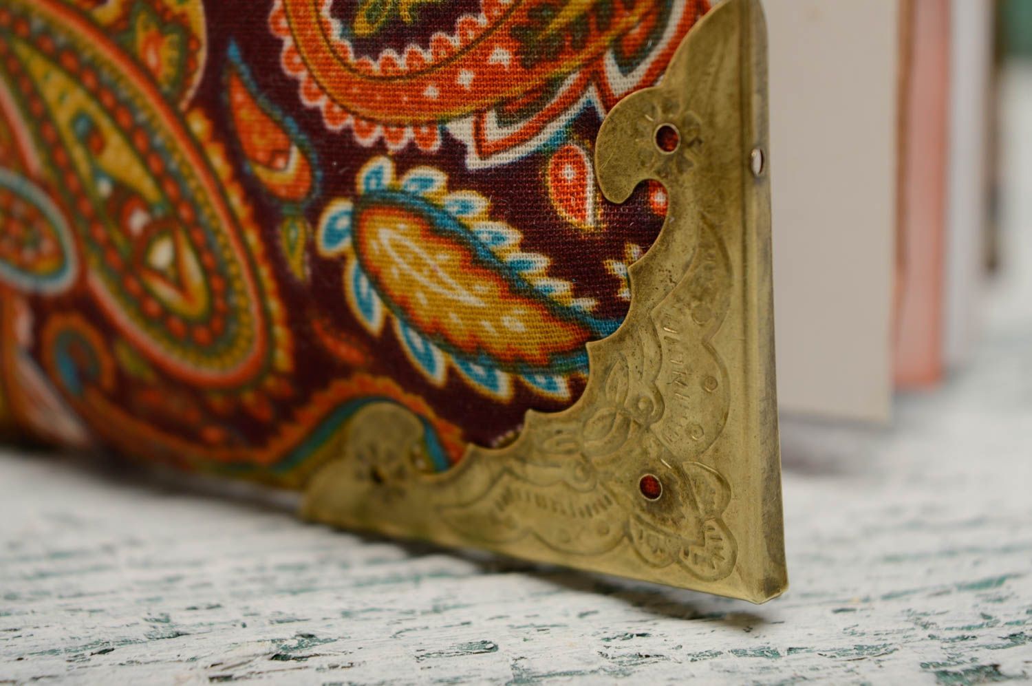Notebook with beautiful cover Oriental Print photo 2