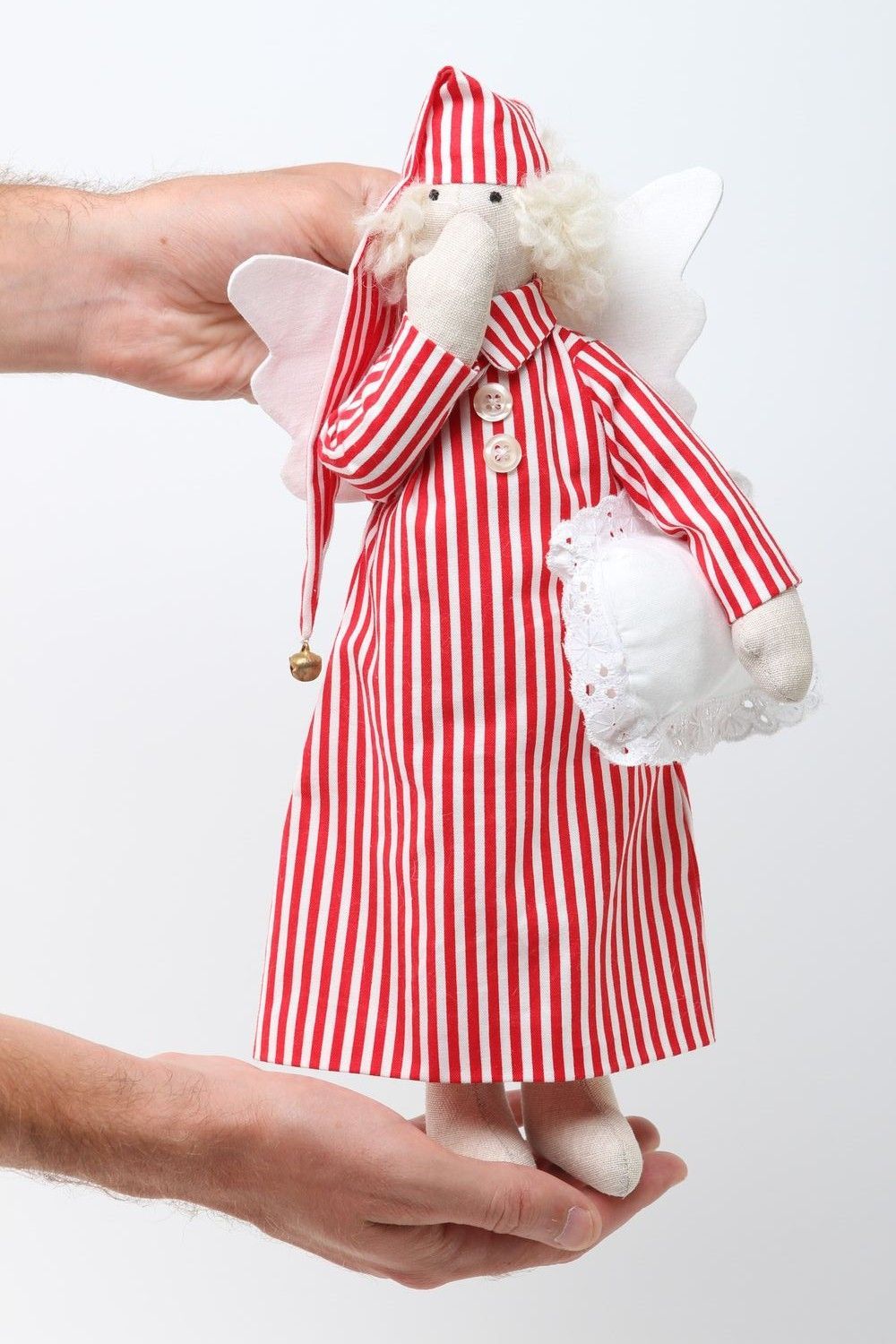 Unusual handmade stuffed soft toy cute toys gift ideas decorative use only photo 5