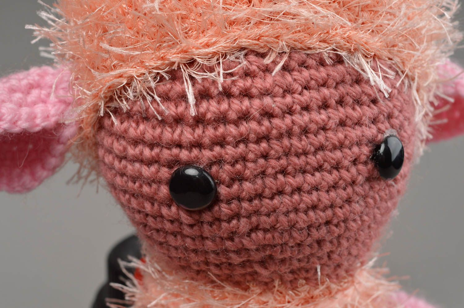 Unusual handmade crochet soft toy childrens stuffed toy best gift ideas  photo 5