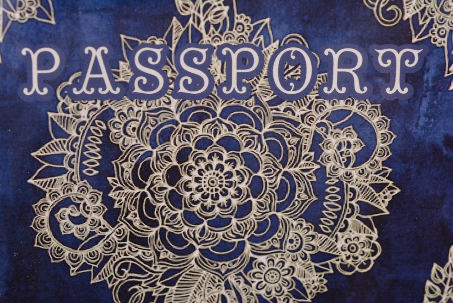 Funda para pasaporte hecha a mano porta documentos artesanal regalo original  foto 3