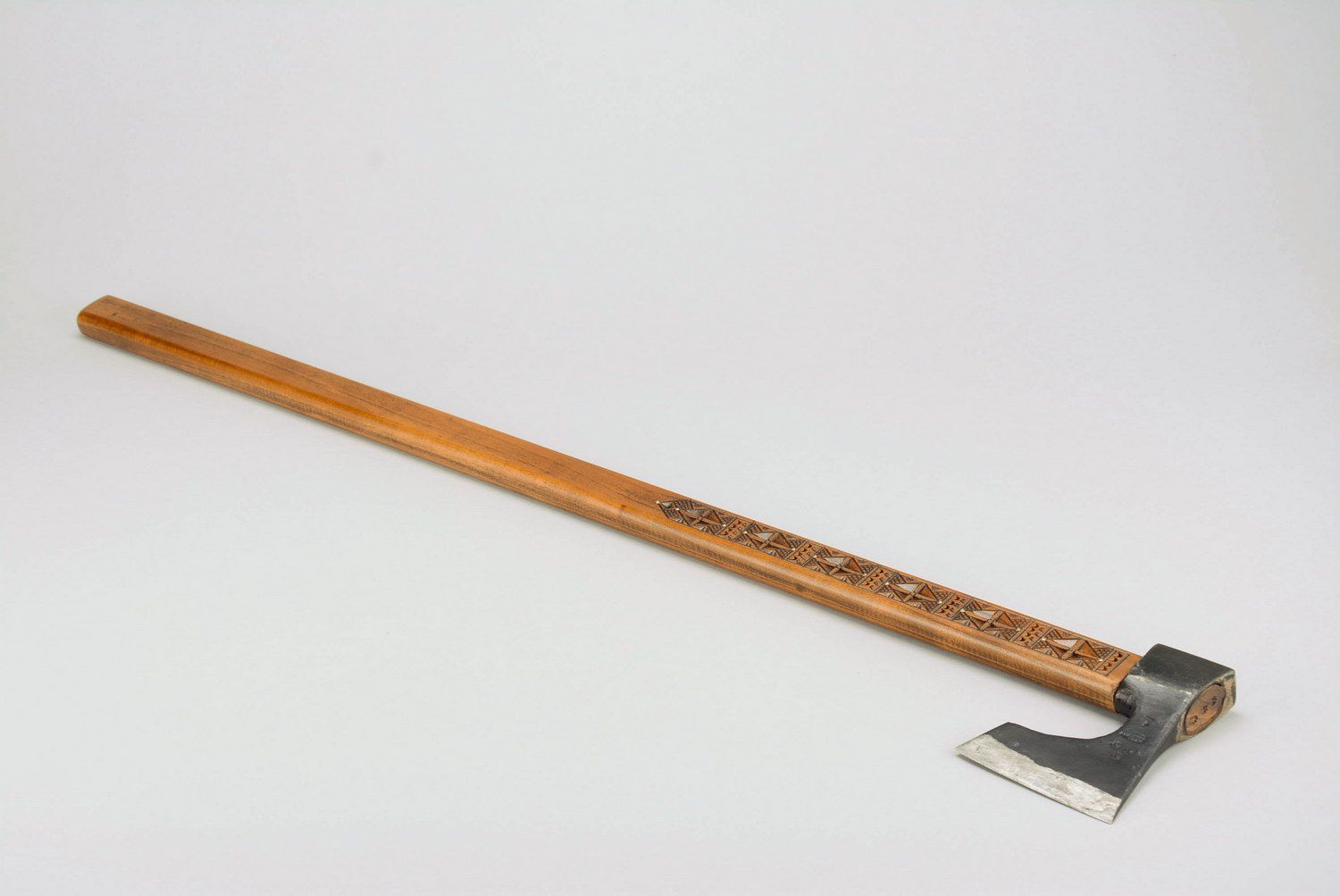 Handmade axe with original design photo 4