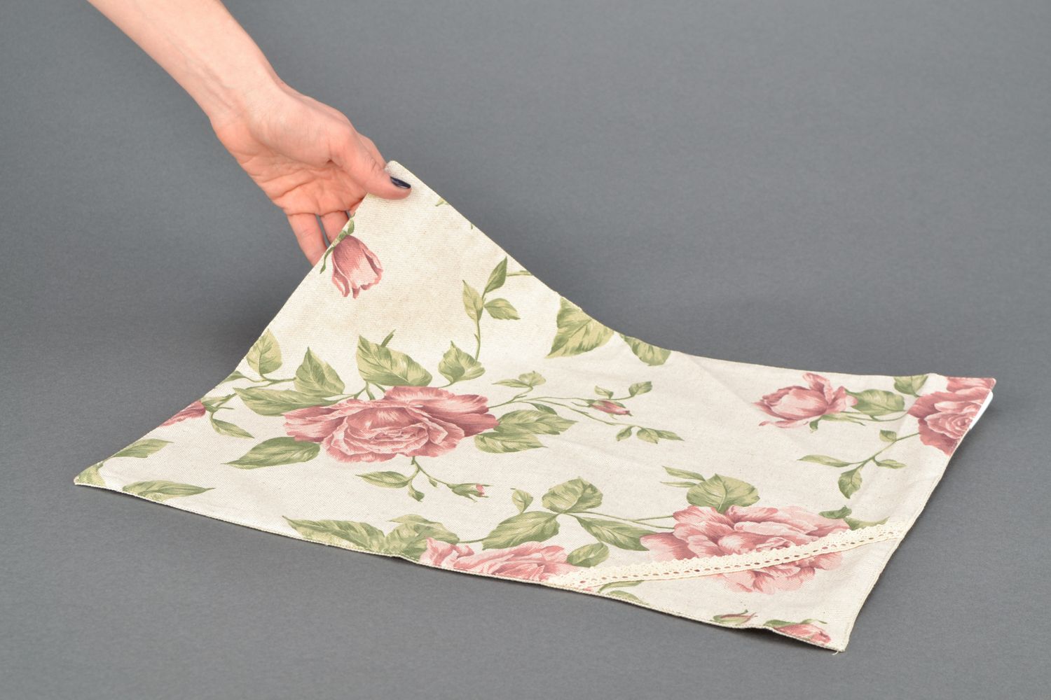 Large double-sided decorative napkin photo 2