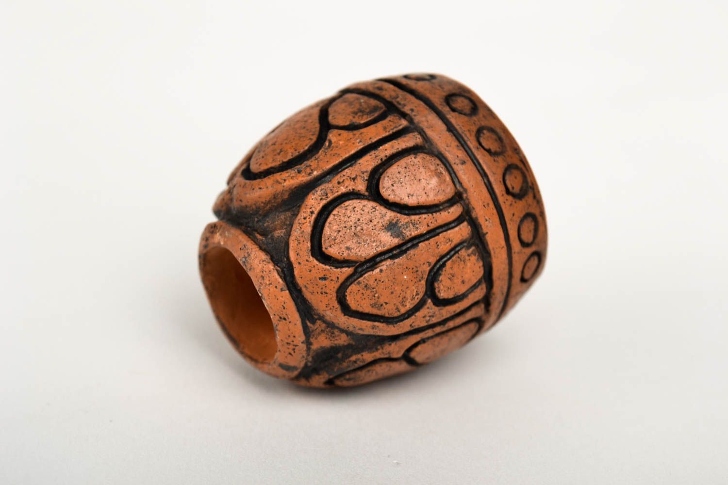 Handmade Shisha Tonkopf aus Keramik Rauchen Zubehör Geschenk aus Ton   foto 5