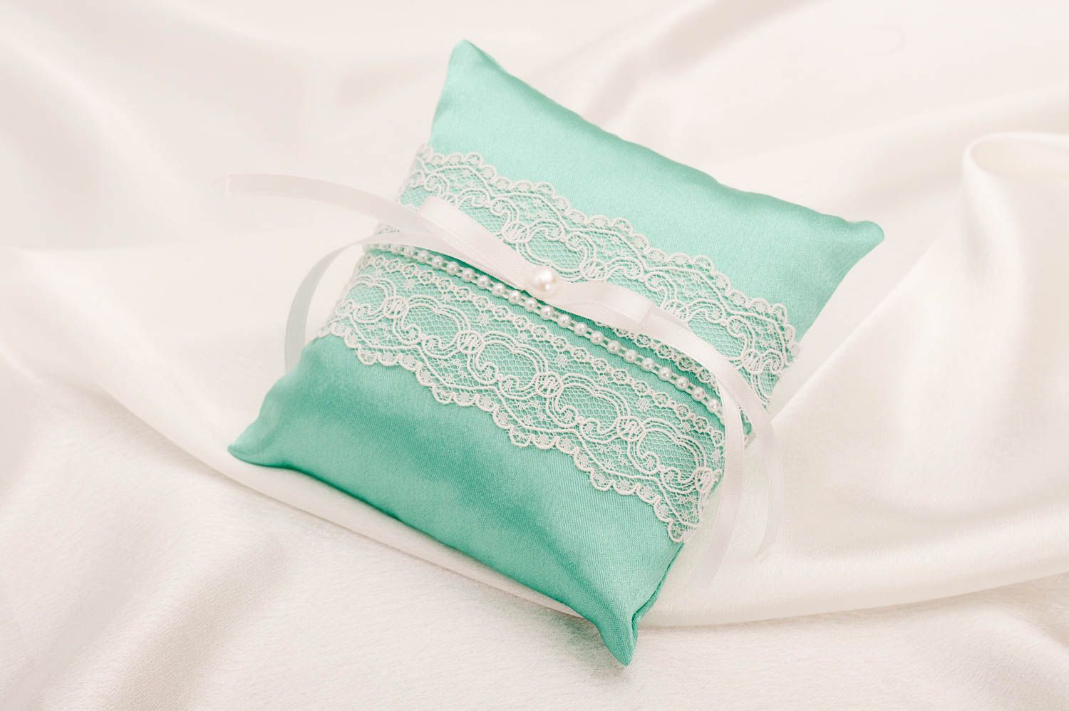 Handmade pillow designer pillow for rings wedding accessories decor ideas photo 1