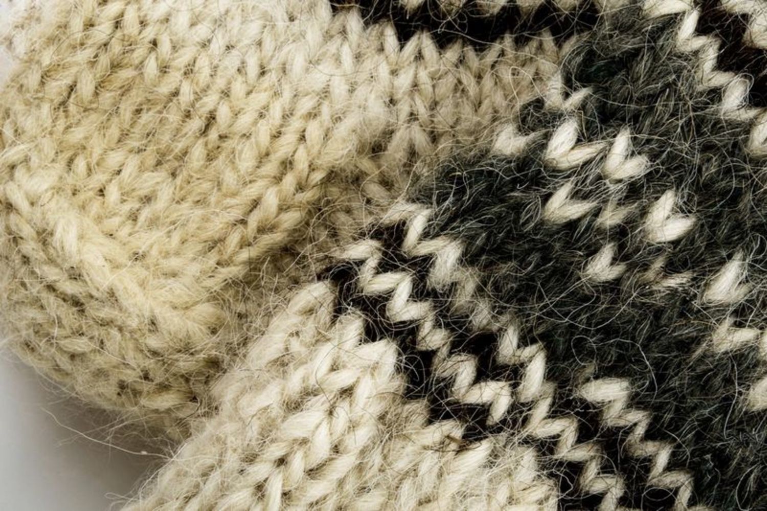 Calcetines largos de lana para niño foto 3