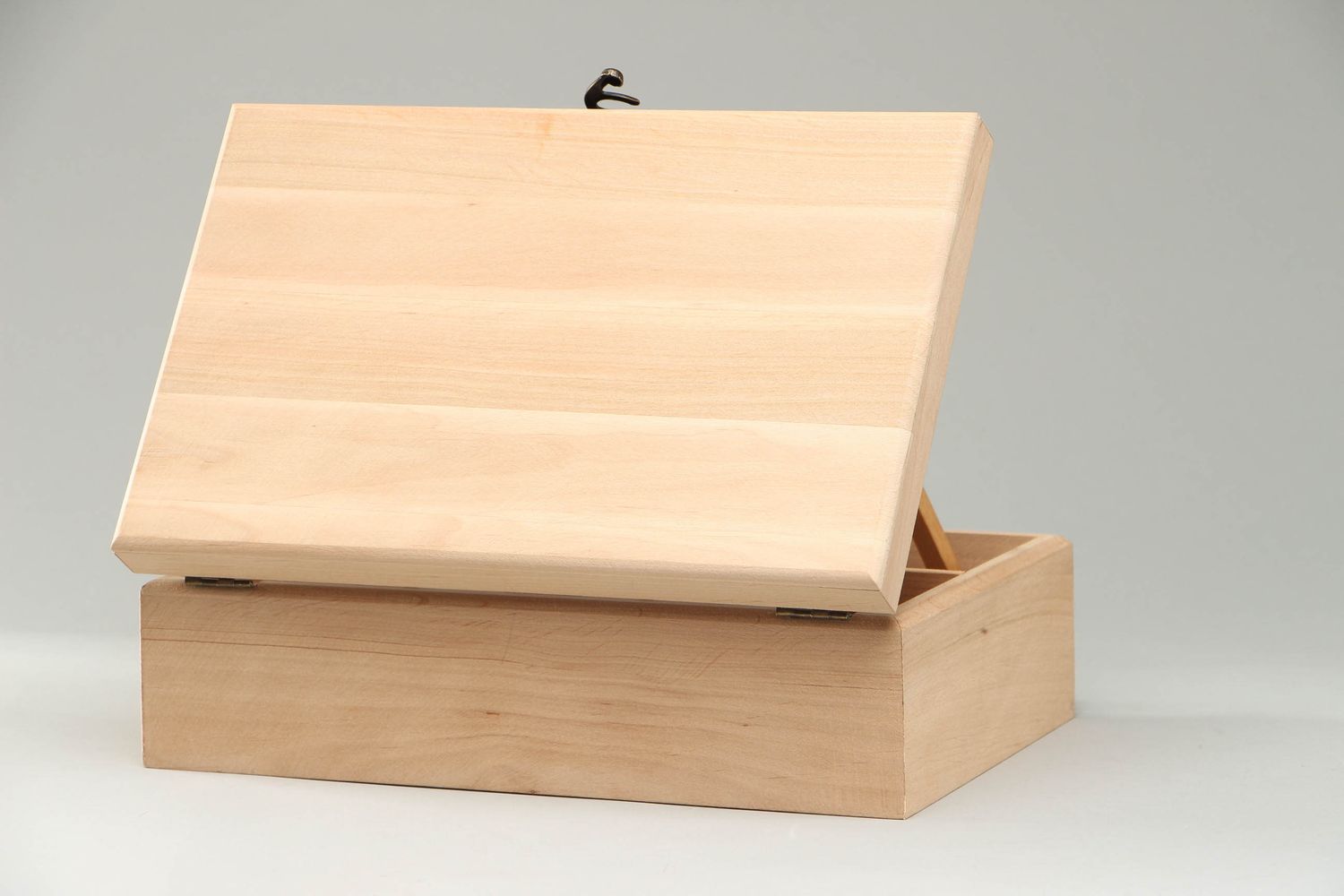 Wooden craft blank Tea bag box photo 3
