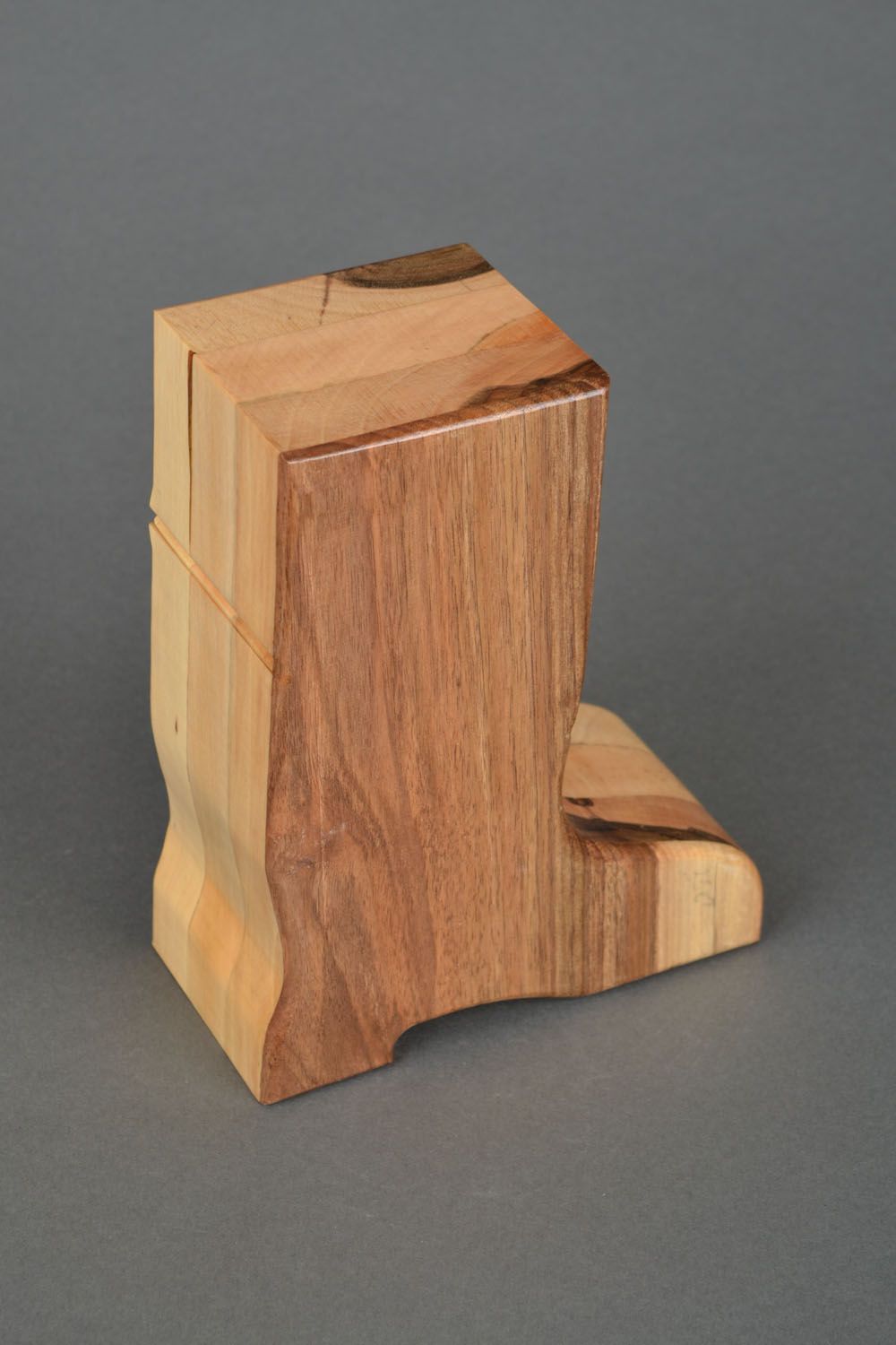 Homemade wooden box Boot photo 5