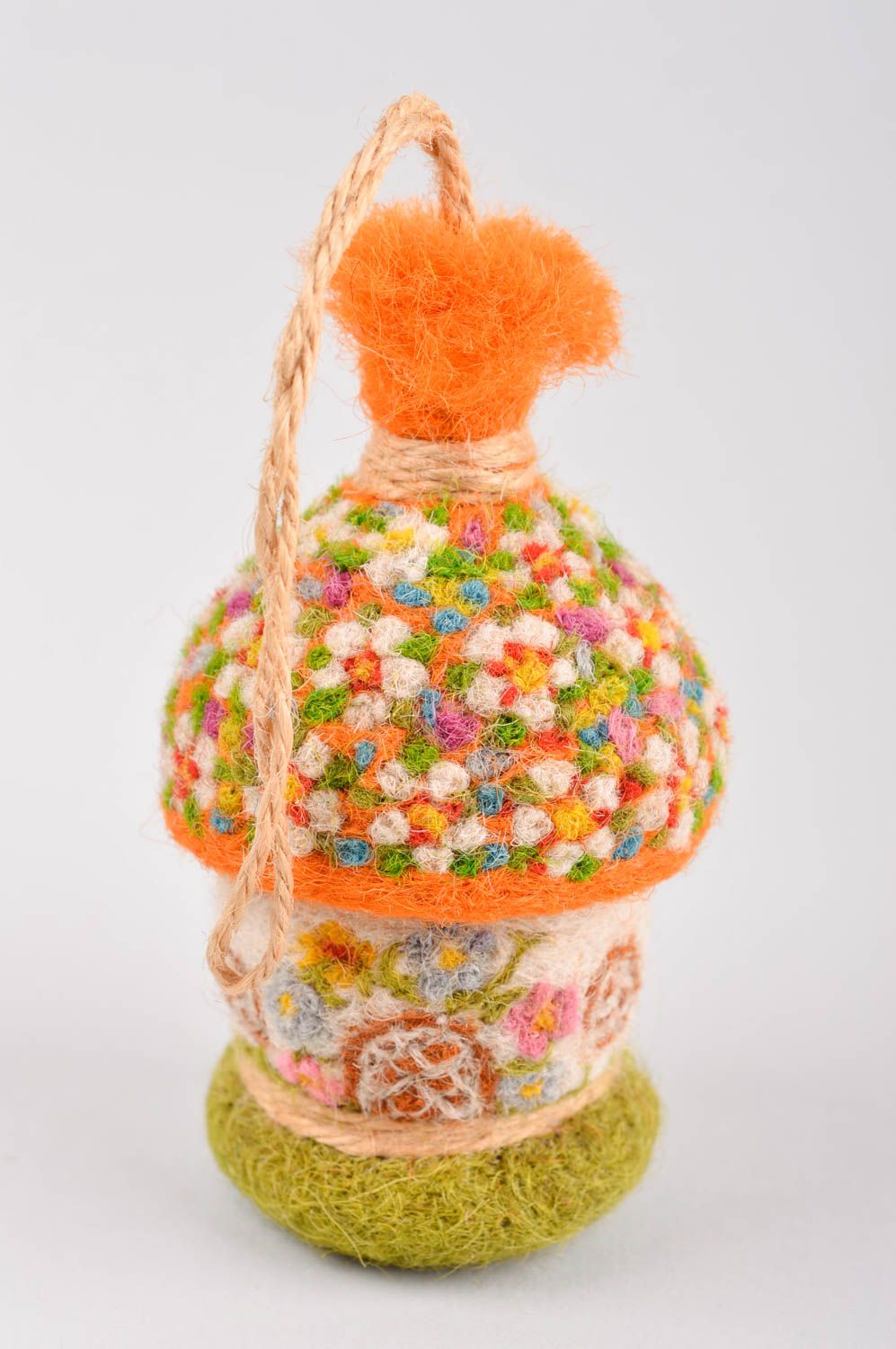 Juguete artesanal decorativo peluche para niños de lana regalo original  foto 2