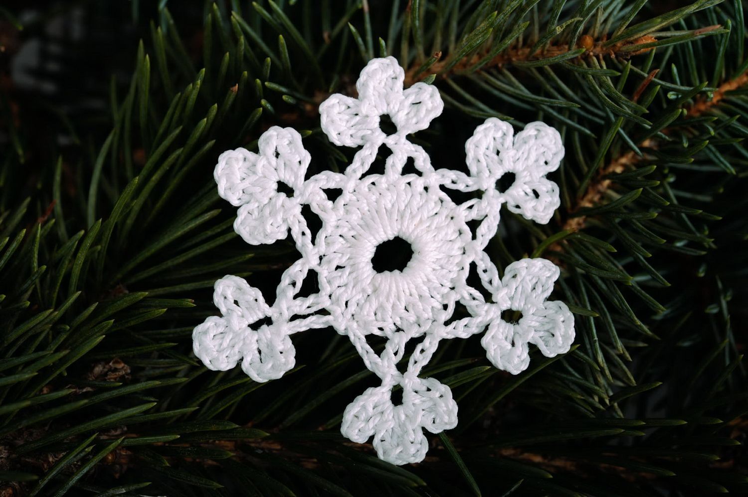 Christmas tree decoration Snowflake photo 3