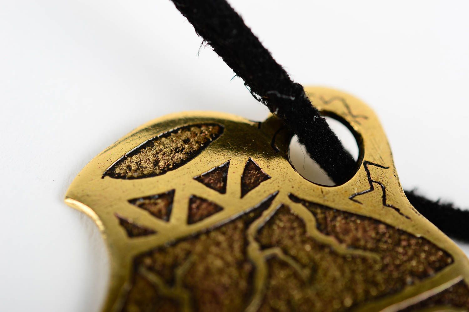 Handmade jewelry metal accessories unusual gift ideas designer pendant photo 5