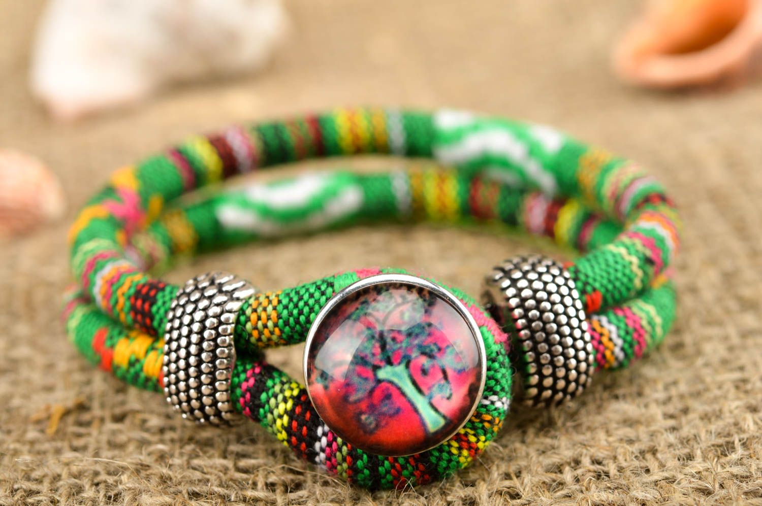 Handmade bracelet designer jewelry wrist bracelets for women unique gifts photo 1