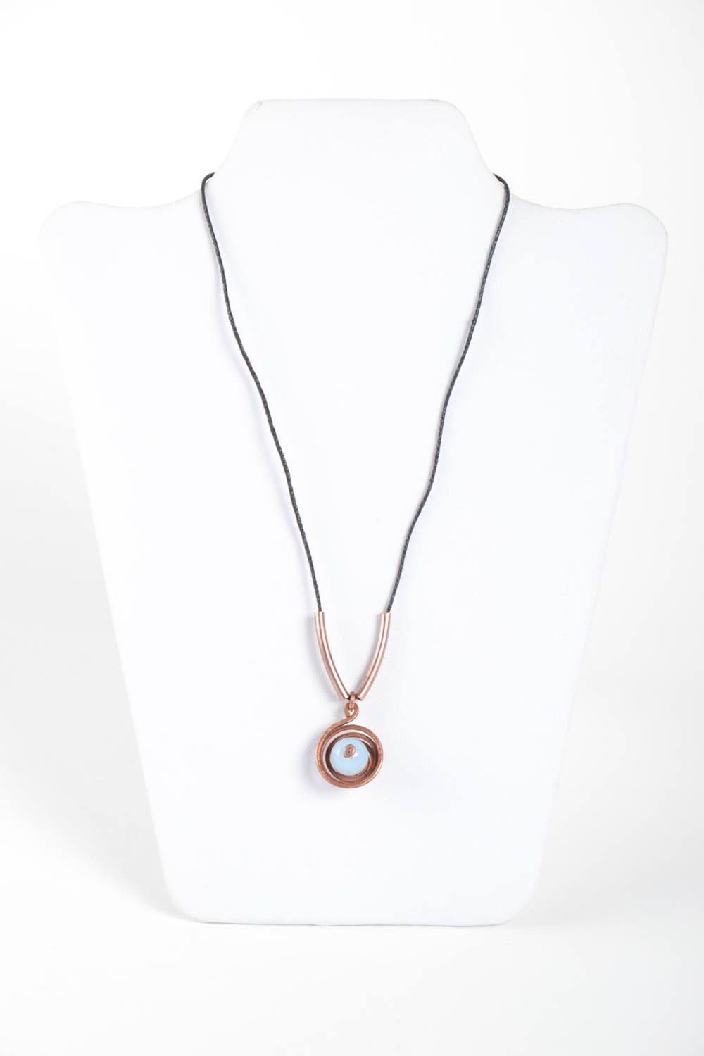 Handmade pendant metal pendant unusual jewelry designer accessory gift for her photo 2