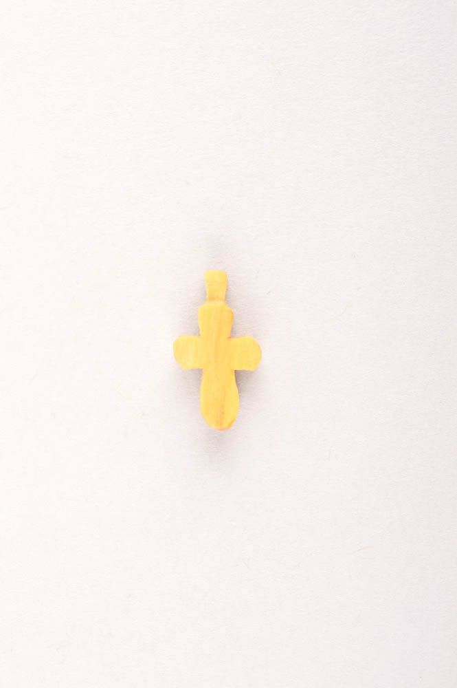 Handmade cross designer wooden cross pendant cross for men unusual gift photo 3