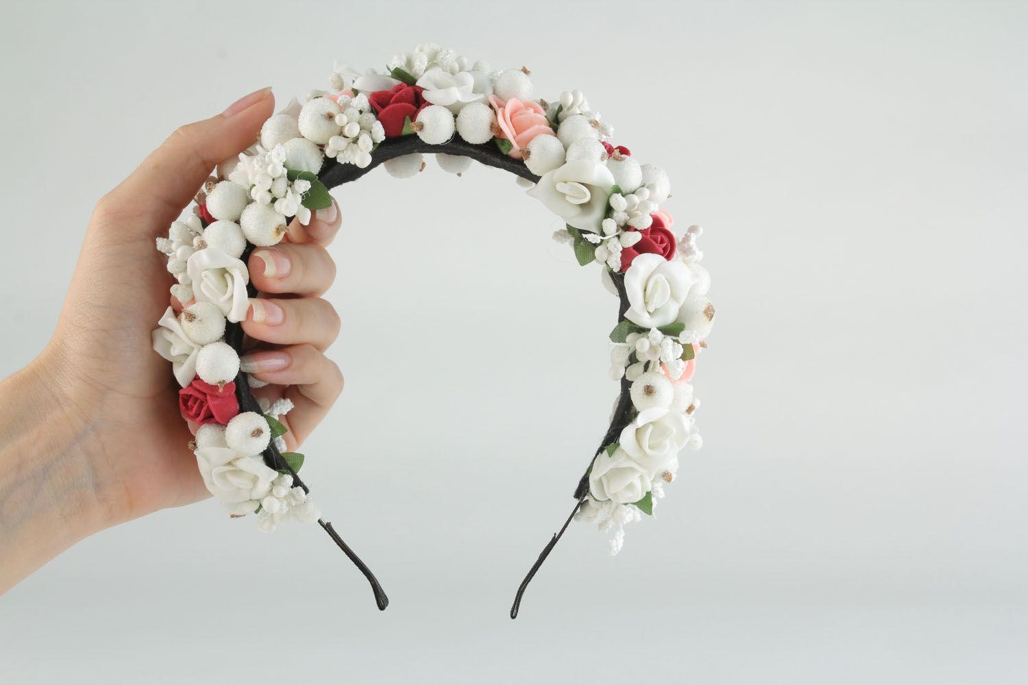 Tender floral headband photo 4